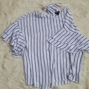 |a.n.a| Wide Sleeve Blouse | size L|